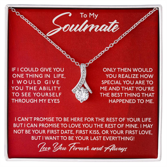 To My Soulmate, You Are Special To Me - Alluring Beauty Necklace