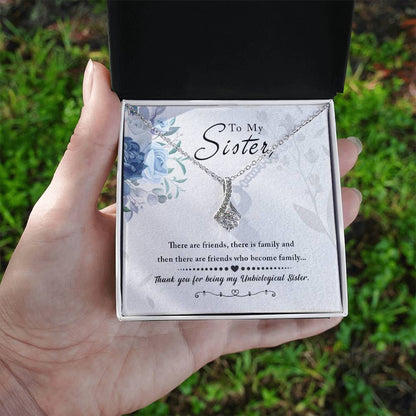 To My Sister, Thank You For Everything - Alluring Beauty Necklace