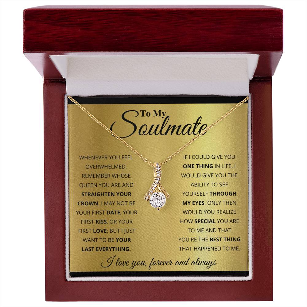 To My Soulmate, You_re The BEst Thing That Happened To Me - Alluring Beauty Necklace