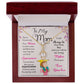 To My Mom, I Will Always Be Your Little Boy - Alluring Beauty Necklace