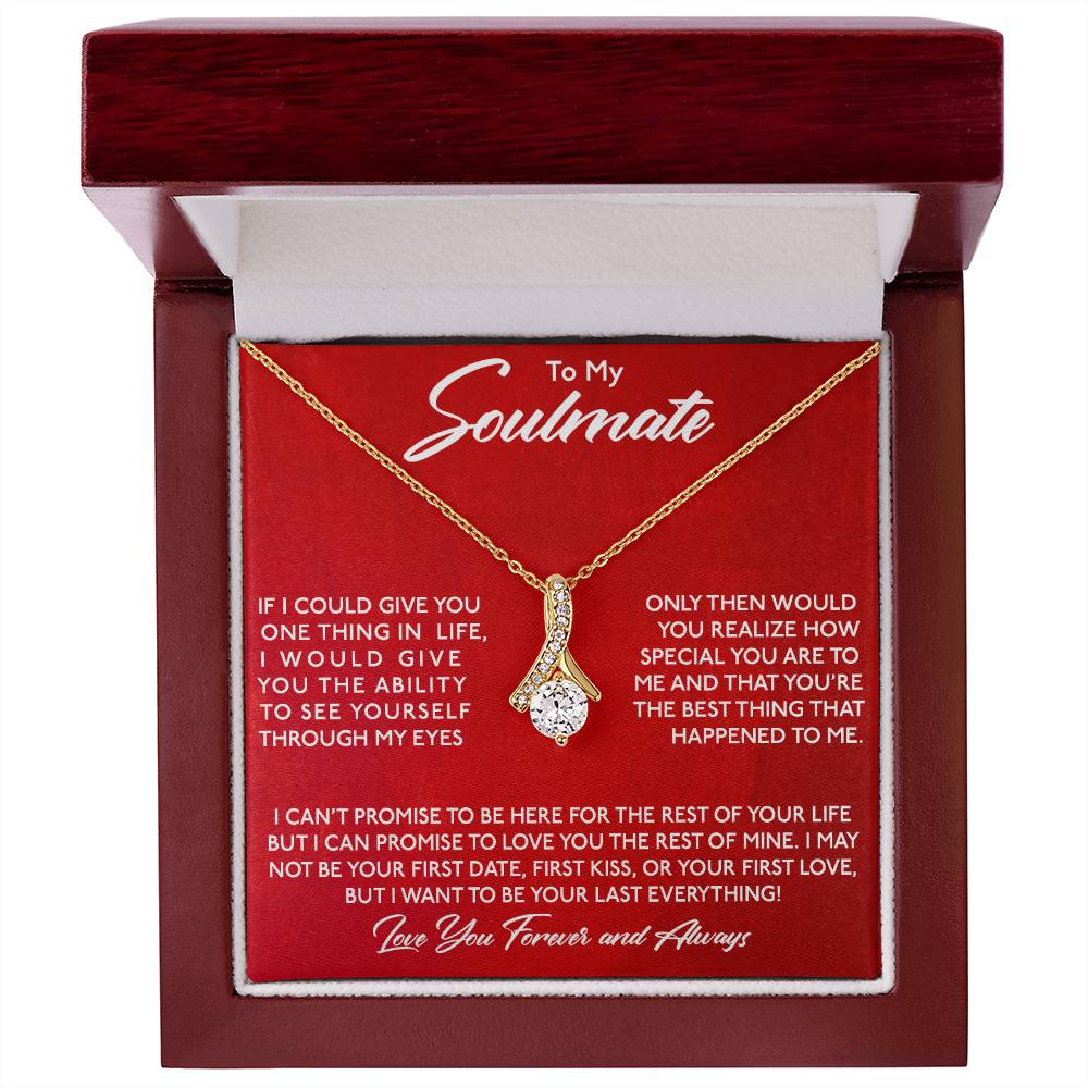 To My Soulmate, You Are Special To Me - Alluring Beauty Necklace