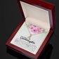 A ShineOn Fulfillment gift box containing a To My Granddaughter, Always Keep Me In Your Heart, - Alluring Beauty Necklace.
