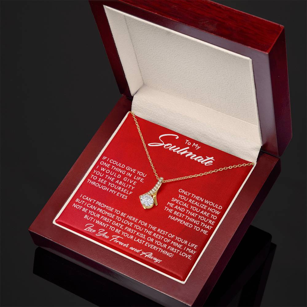 To My Soulmate, You Are Special To Me - Alluring Beauty Necklace