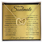 To My Soulmate, You_re The BEst Thing That Happened To Me - Interlocking Hearts Necklace