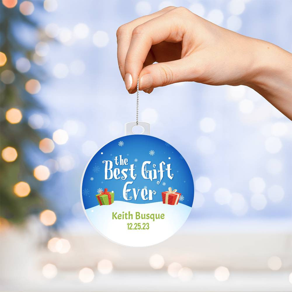 The best AnywherePOD Personalized Name Christmas Ornament