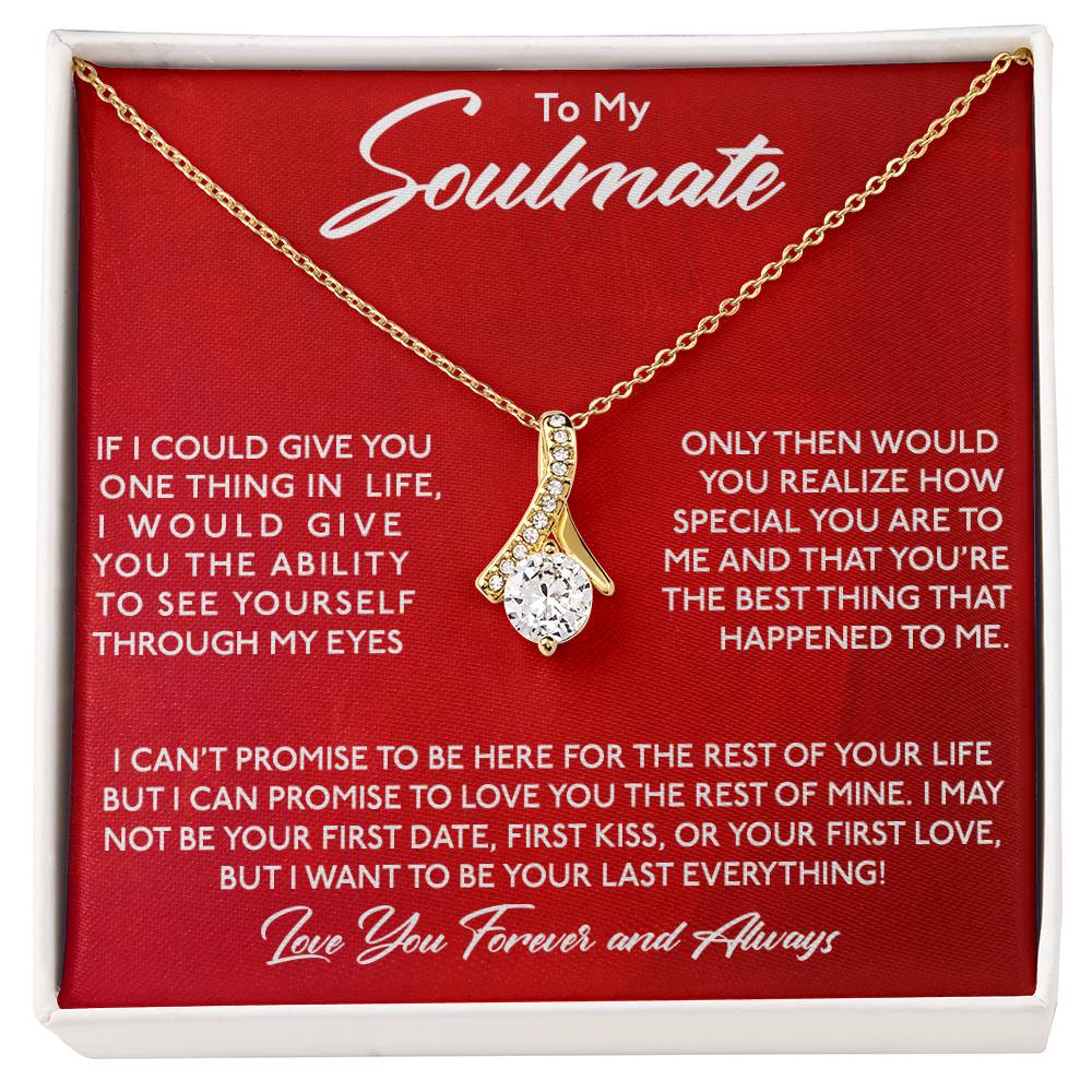 To My Soulmate, You Are Special To Me - Alluring Beauty Necklace