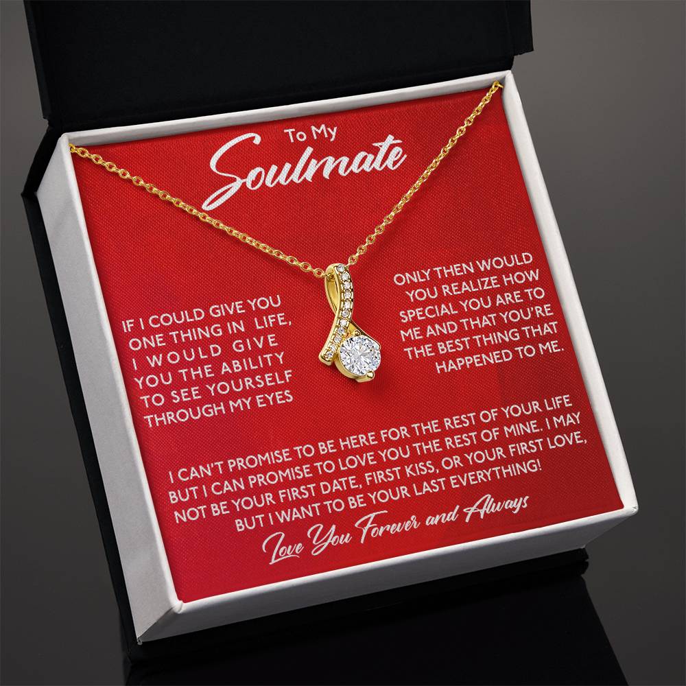 To My Soulmate, You Are Special To Me - Alluring Beauty Necklace